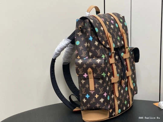 AAA Replica Ru LOUIS VUITTON CHRISTOPHER Backpack-41*48*13CM 0717